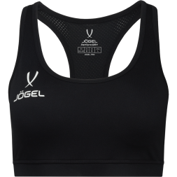 Бра тренировочное JÖGEL DIVISION PerFormDRY Womens Top, черный