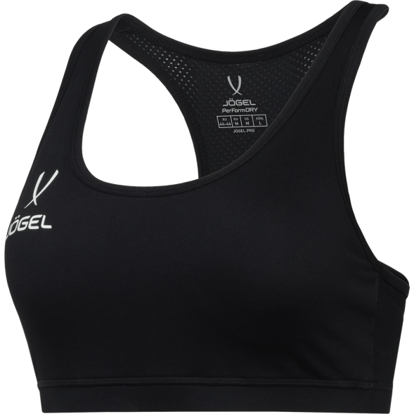 Бра тренировочное JÖGEL DIVISION PerFormDRY Womens Top, черный