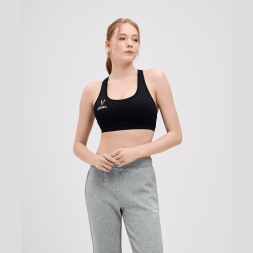 Бра тренировочное JÖGEL DIVISION PerFormDRY Womens Top, черный