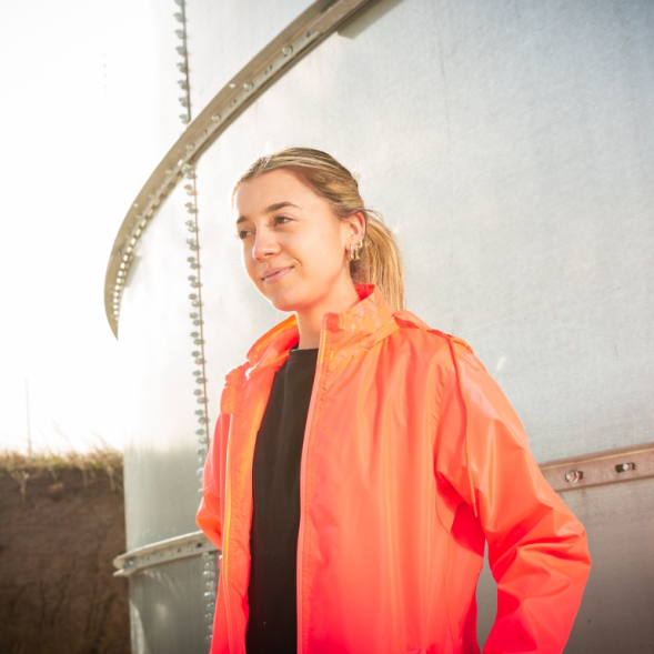 Женский дождевик JOMA GALIA Коралловый