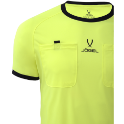 Футболка судейская JÖGEL Referee tee, желтый