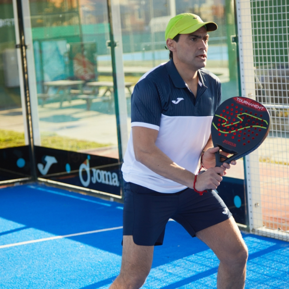 Поло JOMA MONTREAL BLANCO MARINO