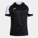 Футболка JOMA CAMISETA MANGA CORTA HISPA V NEGRO BLANCO