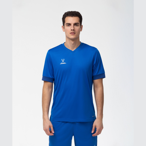 Футболка игровая JÖGEL DIVISION PerFormDRY Union Jersey, синий/темно-синий/белый