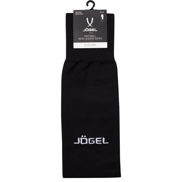 Гольфы футбольные JÖGEL CAMP BASIC SLEEVE SOCKS, черный/белый