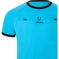 Футболка судейская JÖGEL Referee tee, голубой
