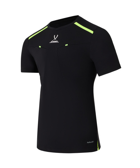 Футболка судейская JOGEL DIVISION PerFormDRY Referee Tee, черный