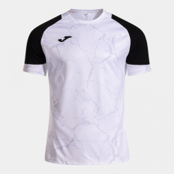 Футболка JOMA CAMISETA MANGA CORTA HISPA V BLANCO NEGRO