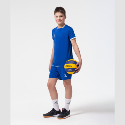 Футболка волейбольная JÖGEL CAMP, синий, детский