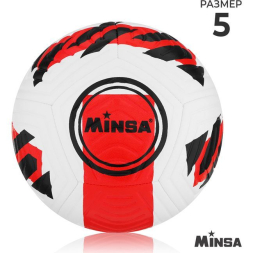 Мяч футбольный MINSA, TPE, машинная сшивка, 12 панелей, р. 5