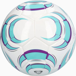 Мяч футзал. ADIDAS Tiro League Sala JW1526, р.4, FIFA Basic, 32 пан, ТПУ, термосш., бело-бирюз-фиол