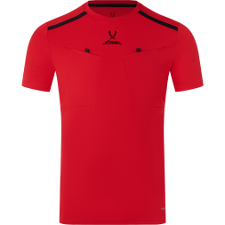 Футболка судейская JÖGEL DIVISION PerFormDRY Referee Tee, красный