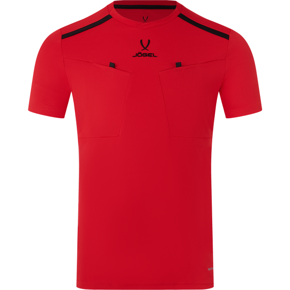 Футболка судейская JÖGEL DIVISION PerFormDRY Referee Tee, красный