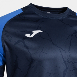 Футболка JOMA CAMISETA MANGA CORTA HISPA V DARK NAVY ROYAL