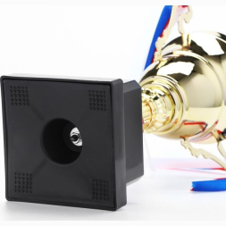 Кубок 185С, зол., триколор, подставка пластик, 25 × 15 × 8 см