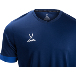 Футболка игровая JÖGEL DIVISION PerFormDRY Union Jersey, темно-синий/синий/белый, детский