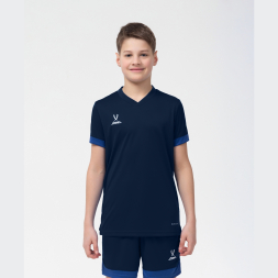 Футболка игровая JÖGEL DIVISION PerFormDRY Union Jersey, темно-синий/синий/белый, детский