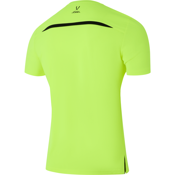 Футболка судейская JÖGEL DIVISION PerFormDRY Referee Tee, желтый неон