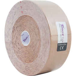 Тейп кинезиологический TMAX Extra Sticky 5 см x 22 м, 223211, телесный