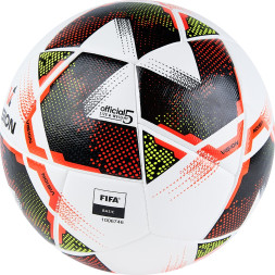 Мяч футб. VISION Spark, F324045, р.5, FIFA Basiс, 24 пан,ПУ,2 подкл.слой,гибрид.сшив,бело-мультикол