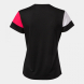 Футболка JOMA CAMISETA MANGA CORTA CREW V NEGRO ROSA