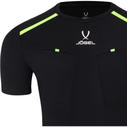 Футболка судейская JÖGEL DIVISION PerFormDRY Referee Tee, черный