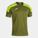Игровая футболка JOMA CHAMPIONSHIP VIII VERDE AMARILLO FLÚOR