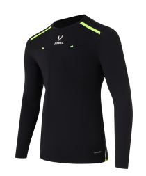Футболка судейская с длинным рукавом JOGEL DIVISION PerFormDRY Referee LS Tee, черный