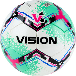 Мяч футзал. VISION SALA+, FIFA Quality Pro, FS324084 р.4, 32 п. PU, 4 подкл.сл, руч.сшив.,бело-зелен