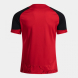 Футболка JOMA CAMISETA MANGA CORTA HISPA V ROJO NEGRO
