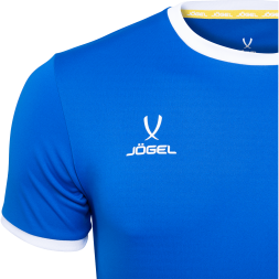 Футболка футбольная JÖGEL CAMP Origin, синий/белый, детский