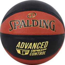 Мяч баск  SPALDING Advanced Grip Control  In/Out 76871z,  р 7, композит  кожа (ПУ), черный