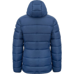 СЦ*Куртка утепленная с капюшоном жен  MIKASA MT913-036-2XL, р 2XL, полиэстер, нейлон, синий