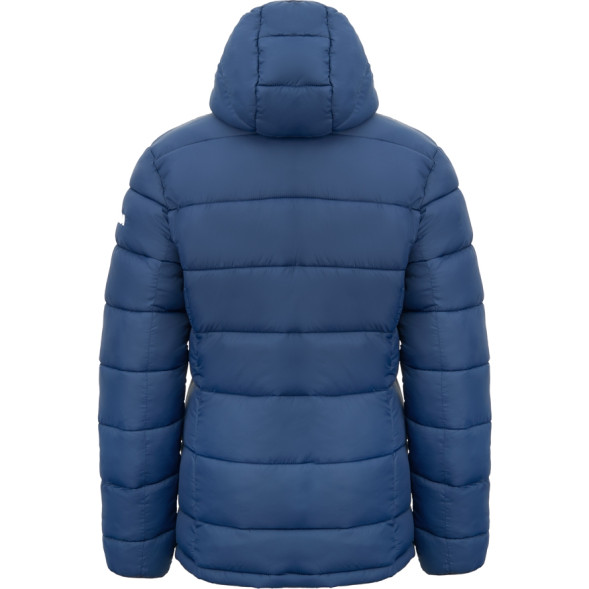 СЦ*Куртка утепленная с капюшоном жен  MIKASA MT913-036-2XL, р 2XL, полиэстер, нейлон, синий