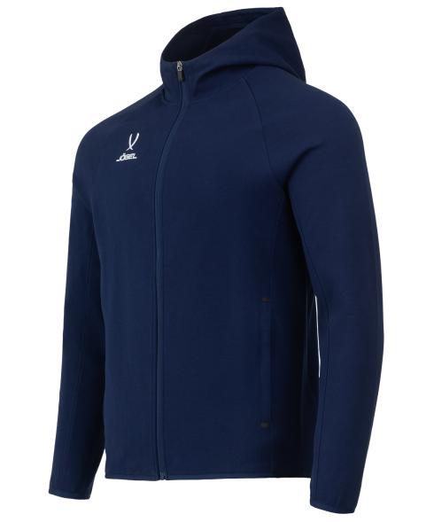 Худи на молнии JOGEL ESSENTIAL Athlete Hooded FZ Jacket, темно-синий