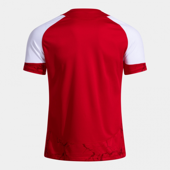 Футболка JOMA CAMISETA MANGA CORTA HISPA V ROJO BLANCO