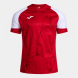 Футболка JOMA CAMISETA MANGA CORTA HISPA V ROJO BLANCO
