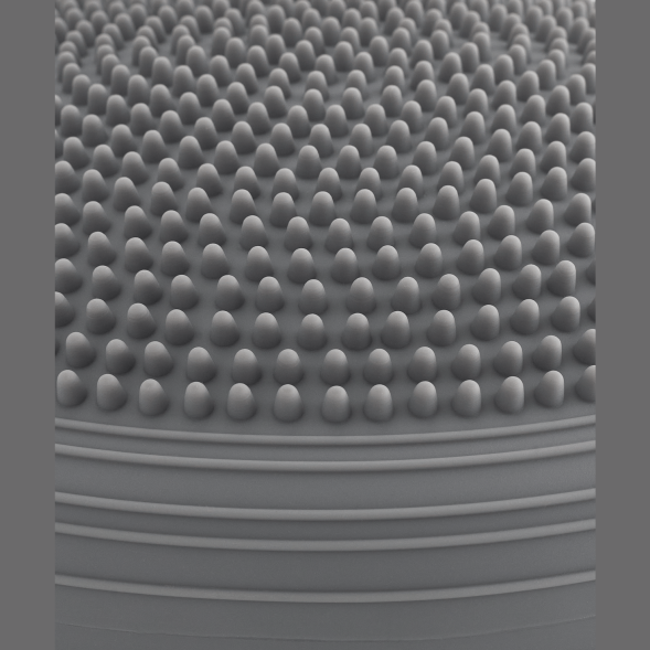 БЕЗ УПАКОВКИ Диск балансировочный STARFIT BP-105, с насосом, серый