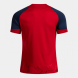 Футболка JOMA CAMISETA MANGA CORTA HISPA V ROJO DARK NAVY