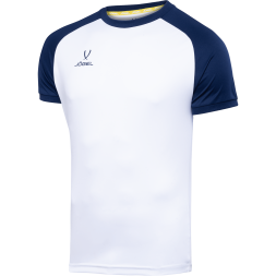Футболка игровая JÖGEL CAMP Reglan Jersey, белый/темно-синий, детский