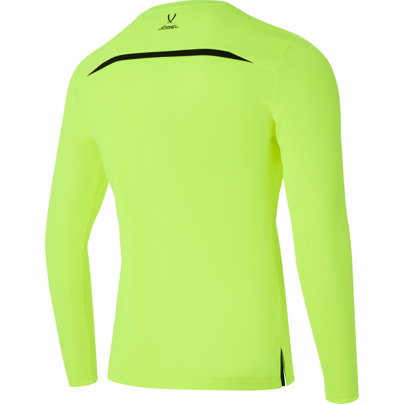 Футболка судейская с длинным рукавом JÖGEL DIVISION PerFormDRY Referee LS Tee, желтый неон