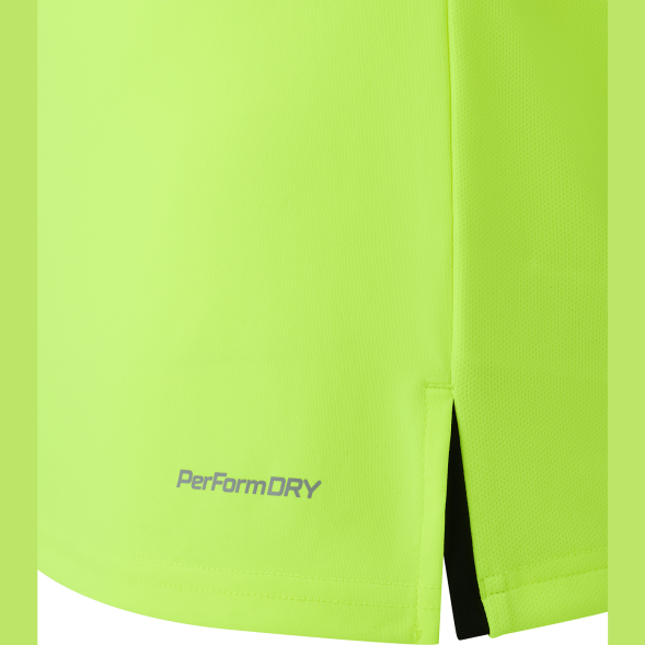 Футболка судейская с длинным рукавом JÖGEL DIVISION PerFormDRY Referee LS Tee, желтый неон