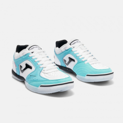 Футзалки JOMA TOP FLEX 2642 TURQUESA FLÚOR BLANCO INDOOR