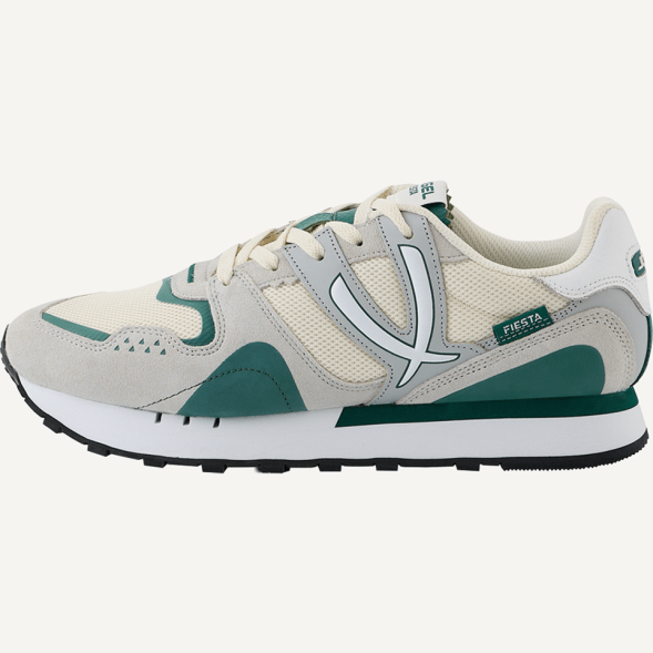БЕЗ УПАКОВКИ Кроссовки спортивные JÖGEL Fiesta, серый/зеленый