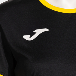 Футболка JOMA CAMISETA MANGA CORTA COMBI PREMIUM NEGRO AMARILLO