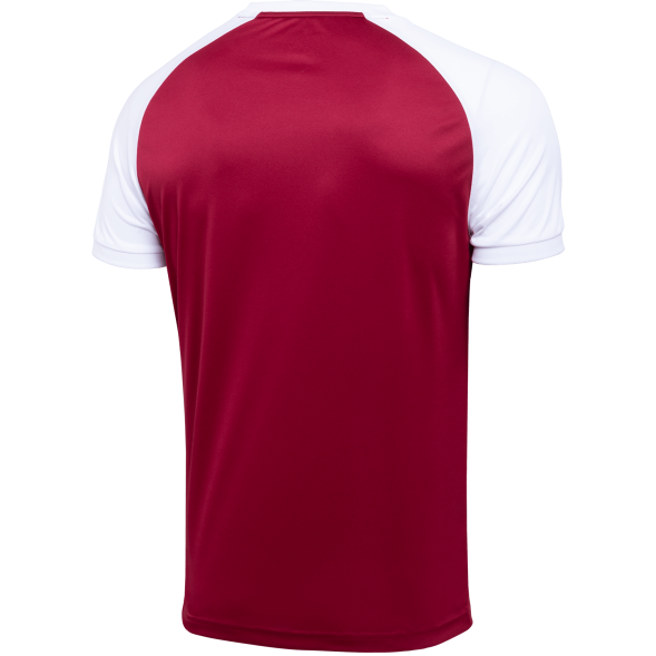 Футболка игровая JÖGEL CAMP Reglan Jersey, гранатовый/белый, детский