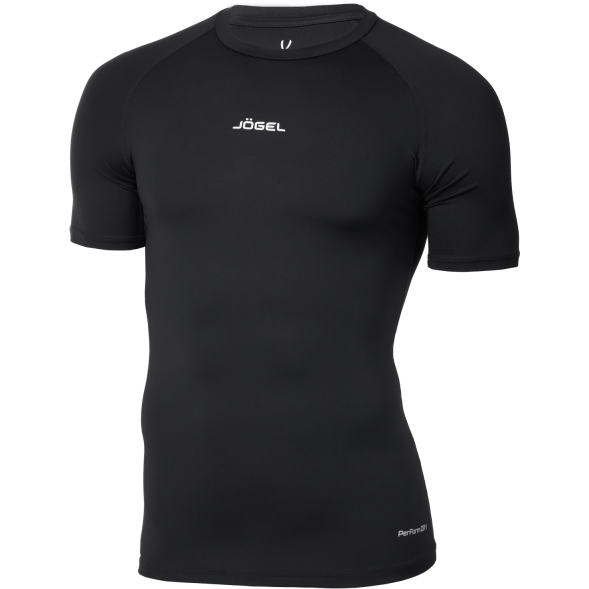 Футболка компрессионная с коротким рукавом JÖGEL CAMP PerFormDRY Baselayer SS Tee, черный