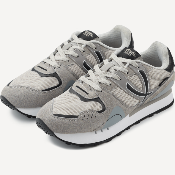 БЕЗ УПАКОВКИ Кроссовки спортивные JÖGEL Fiesta, серый/темно-серый