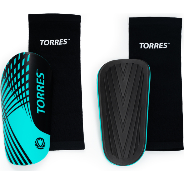 Щитки футбольные TORRES Pro FS2308L, с чулком, размер L