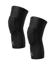 Наколенники баскетбольные с защитой ScalePad Knee Sleeves, черный